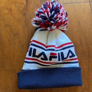 FILA Pom Beanie Hat